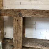 Oak carpenter's workbench