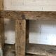 Oak carpenter's workbench