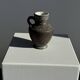 Mini grey stoneware carafe H13 D9