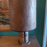 Vintage cork lamp from the 60s, 70's