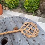 Interwoven Rattan Carpet Beater