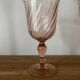 Vintage lot de 2 verres à pied (eau) Rosaline Luminarc
