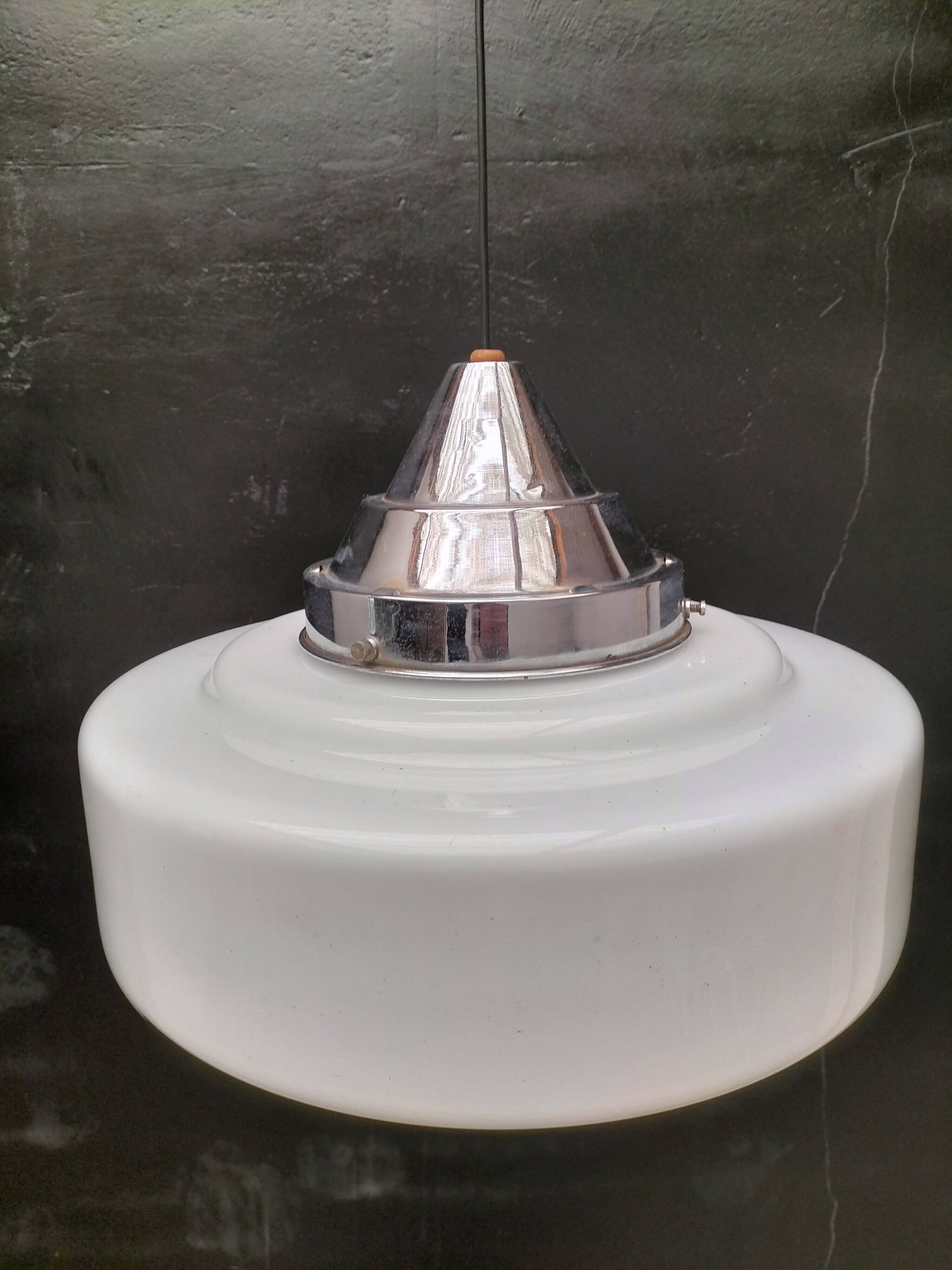 Art deco pendant light