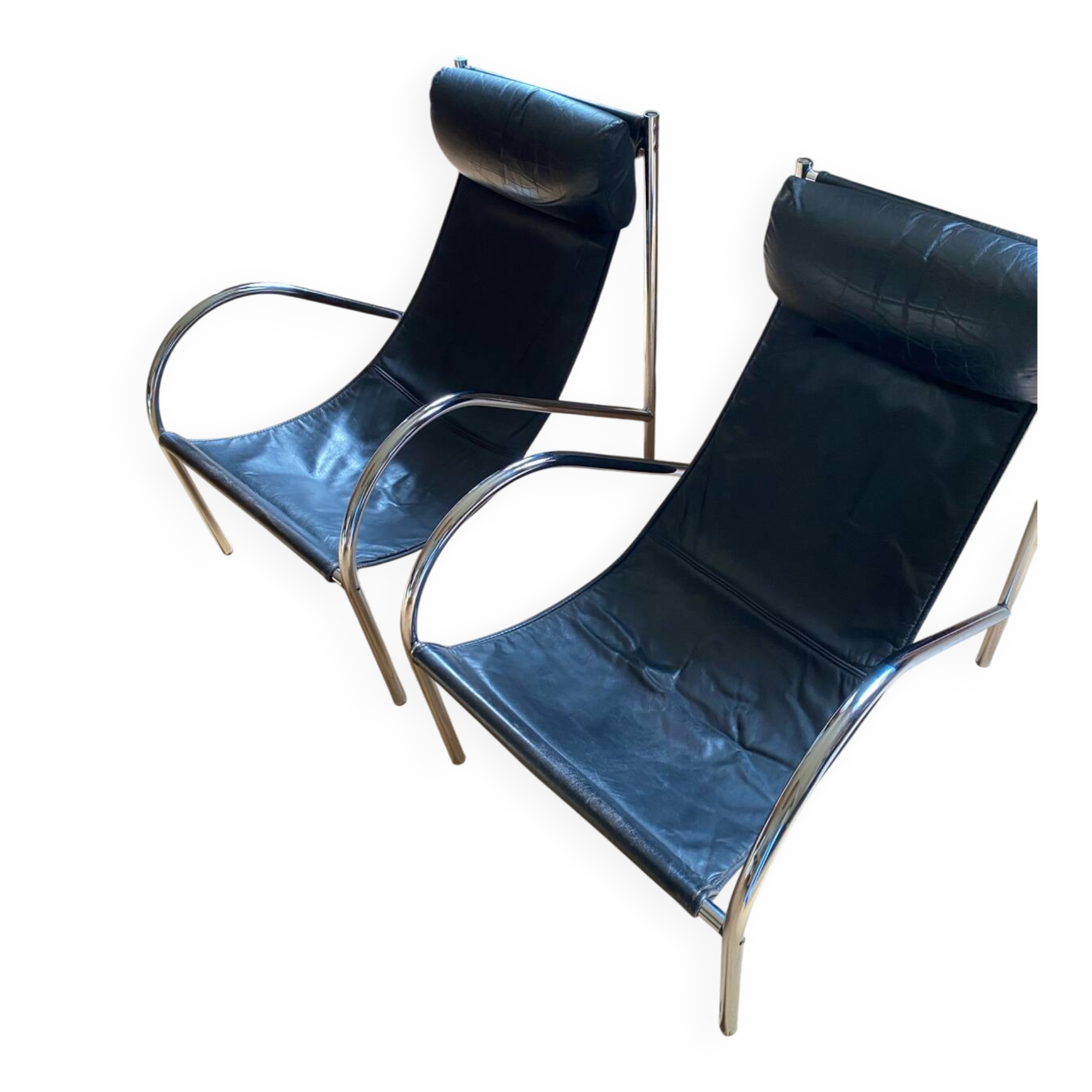 2 fauteuils fauteuils Oméga Habitat vintage