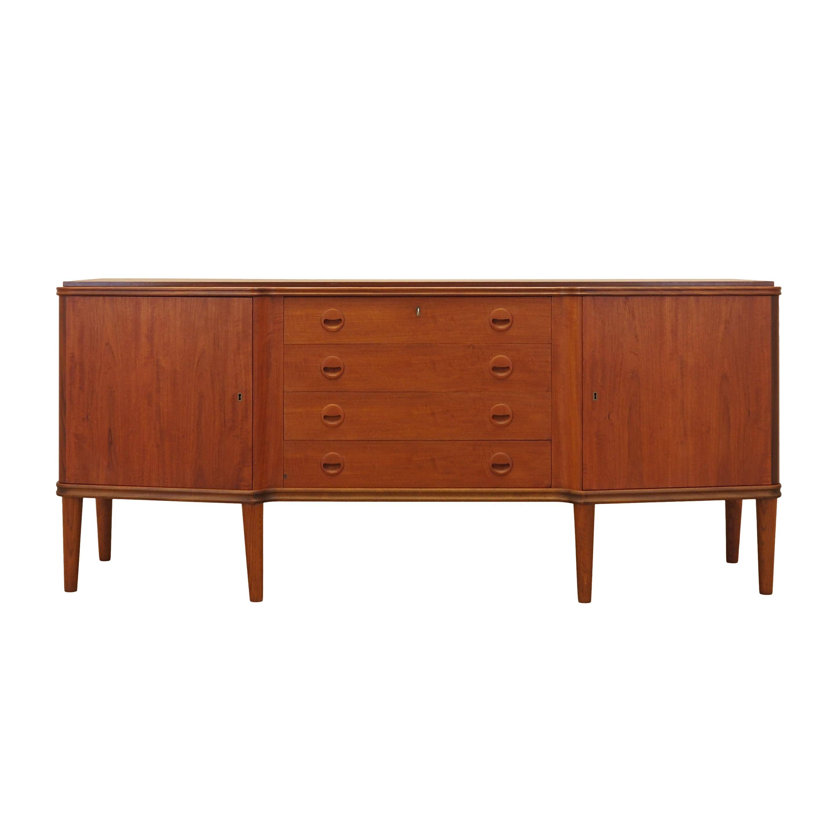 Teak sideboard, Danish design, 1960s, made in Denmark
