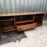 Solid cherry TV stand