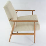 Fox velvet chair with cream side