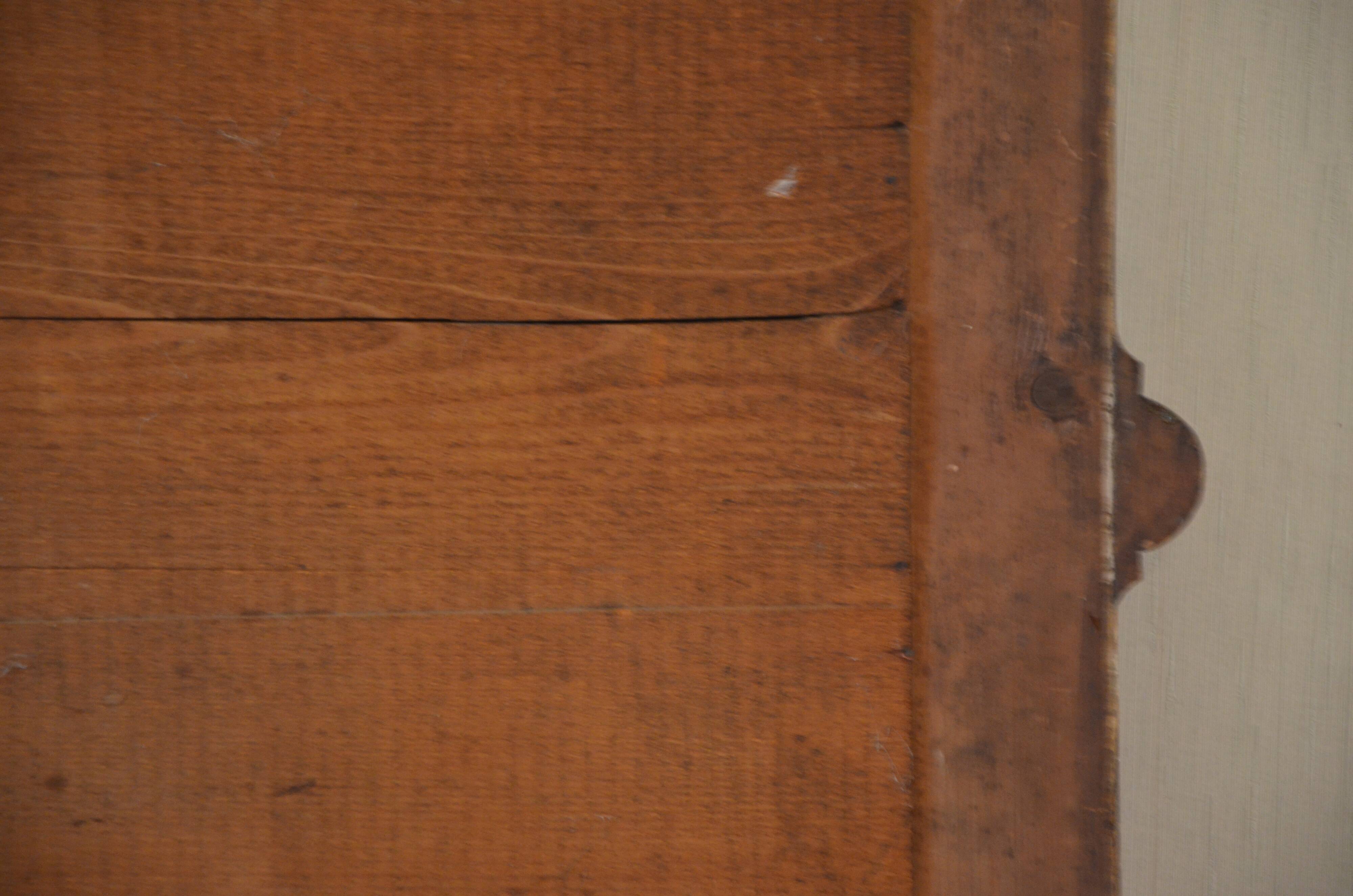 Wooden style mirror 74x104cm