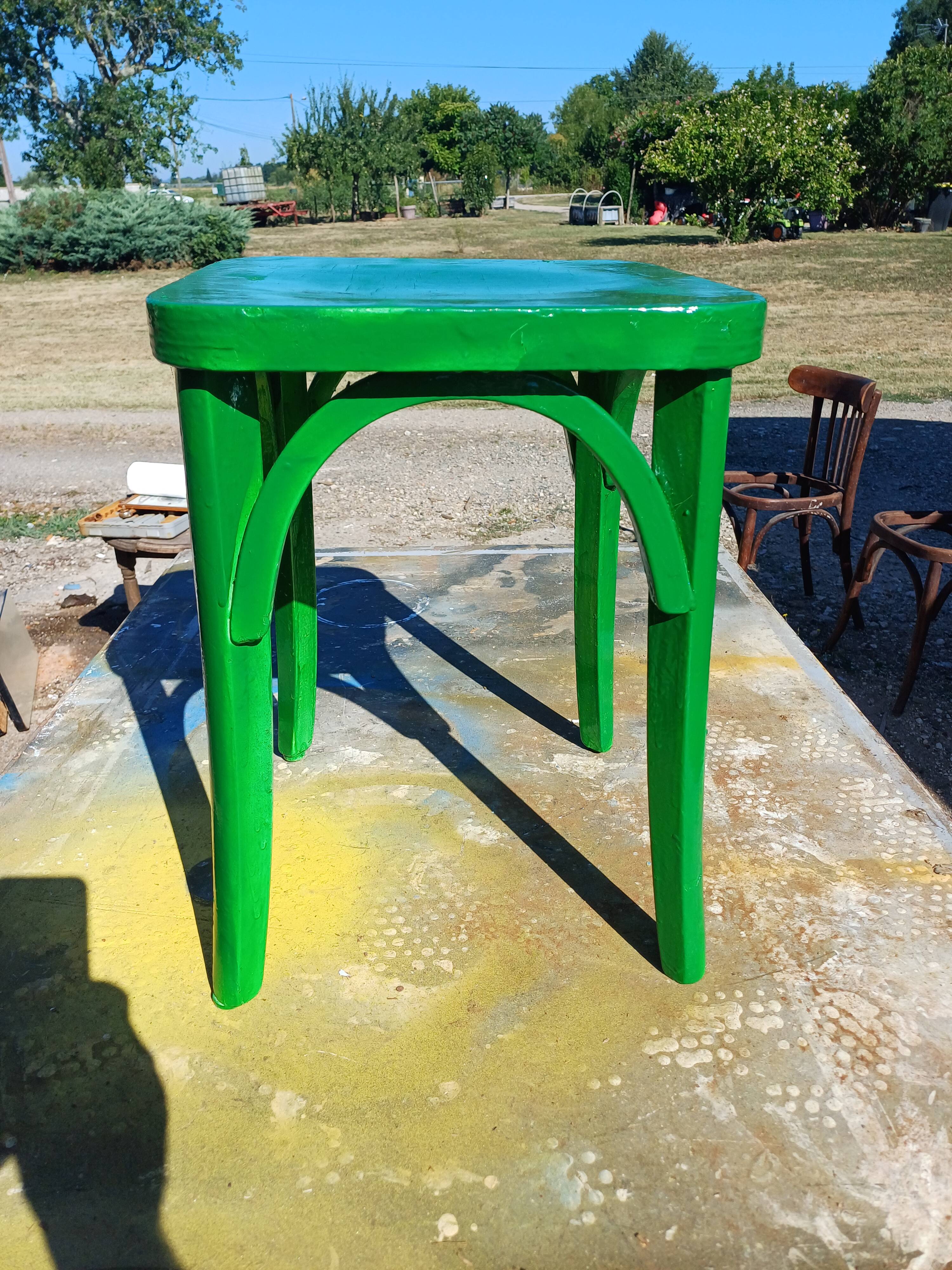 Wooden Workshop Stool