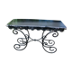Old wrought iron console