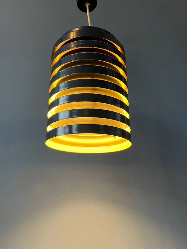 Suspension danoise vintage bleue mid-century
