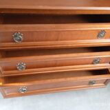 Chest of drawers 3 drawers Louis XVI style