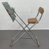 Vintage folding school desk