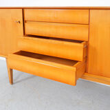 Cherry sideboard with drawers, 1960s