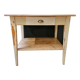 Vintage wooden desk table