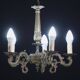 Fascinating Vintage Brass chandelier, 1960s