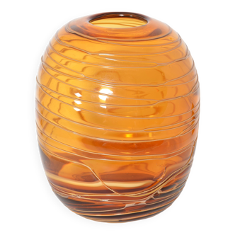 Amber Murano vase