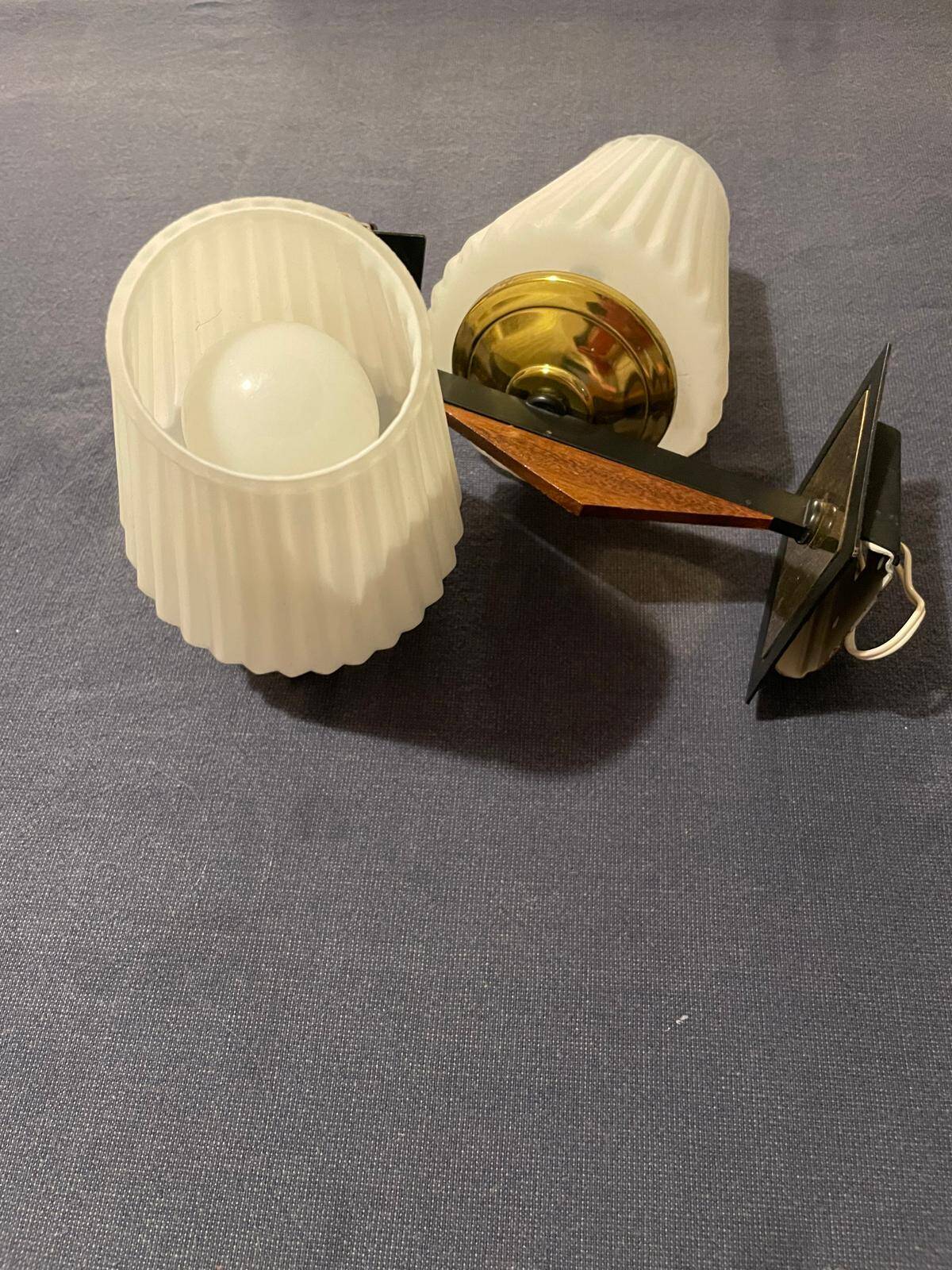 2 Art Deco style wall lights