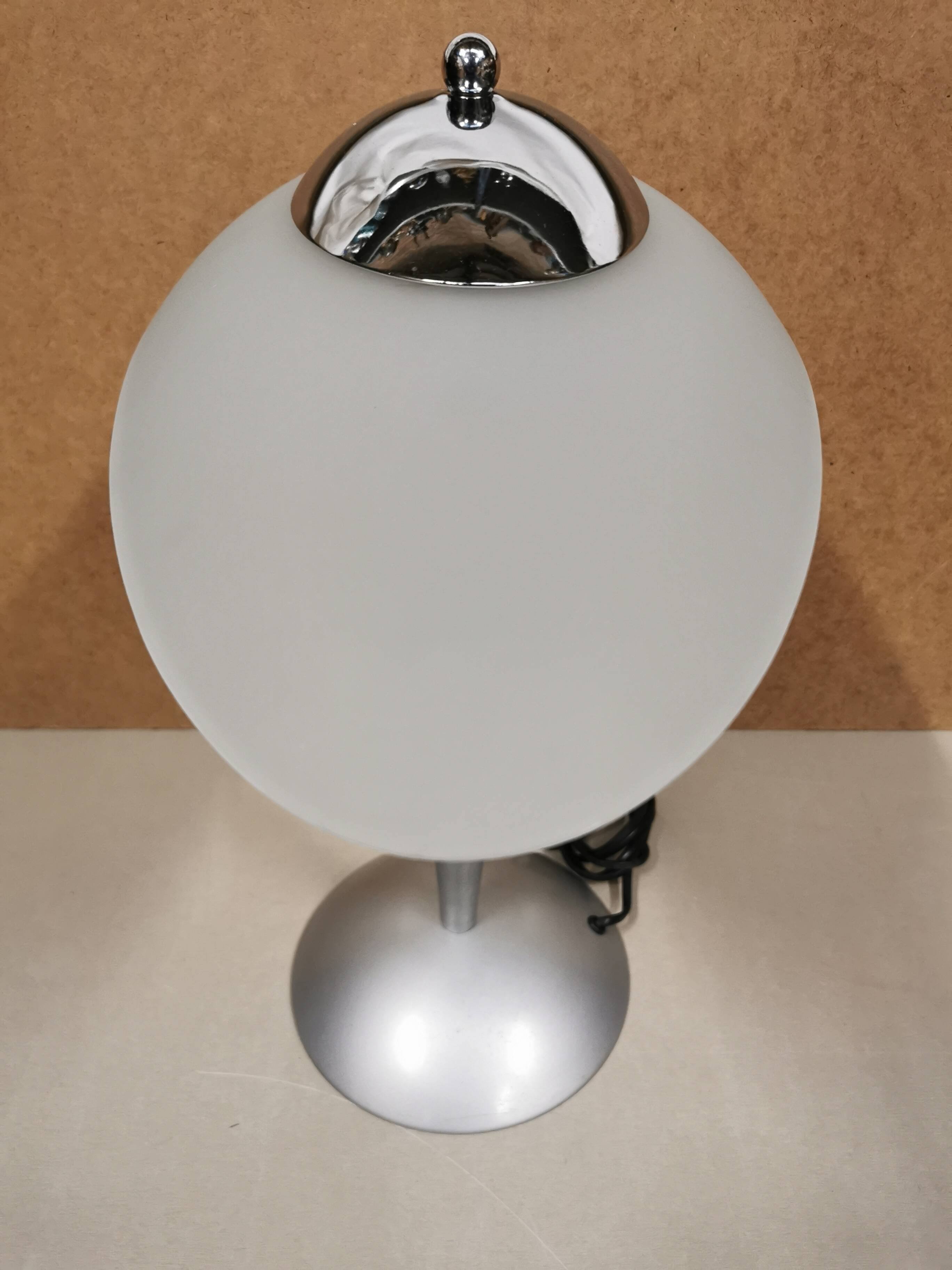 Lampe de bureau Champignon UNILUX vintage Design 90's . interrupteur Tactile