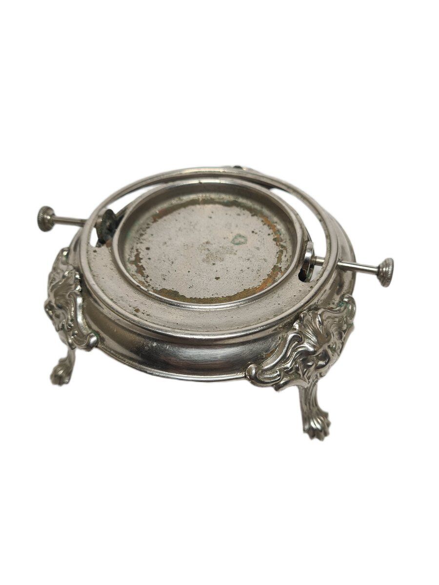 Art Deco brass caviar bowl, Sweden, 1950s