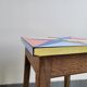 Pair of vintage formica stools 1950