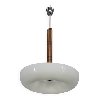 Lustre fonctionnaliste rare fabriqué par UP Zavody dans les années 1930