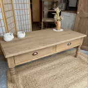 Table basse en chêne 