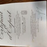 Sauciere service Gien Rouen au saintfoin numeroté 92 with certificate