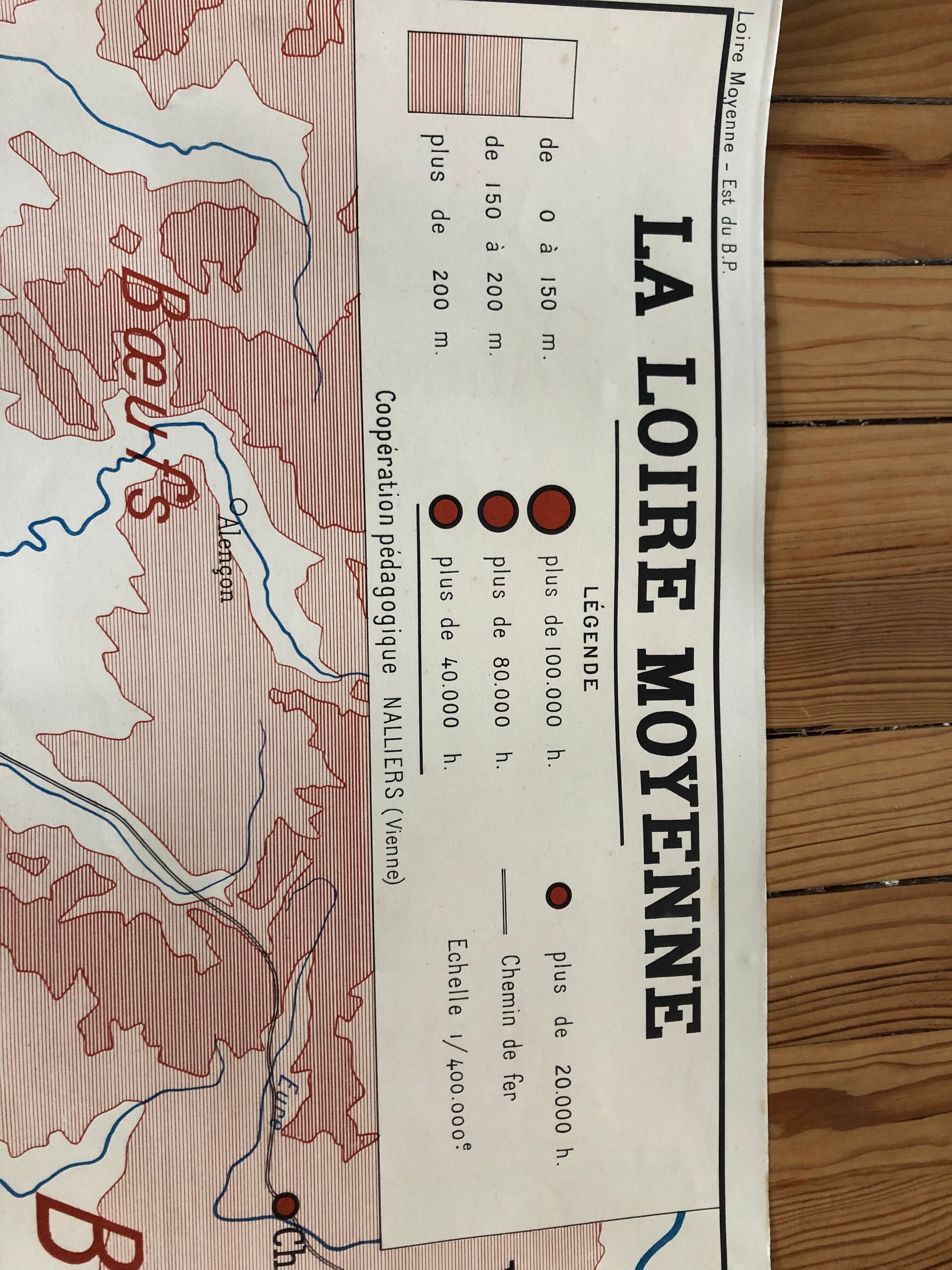 School poster East Paris/Loire