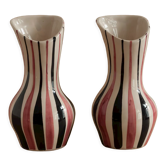 2 vases 50s