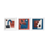 lot of three paintings