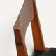 Chair S24 by Pierre Chapo – Solid elm and black leather – 1970