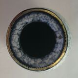 Thick ceramic vase in art deco style