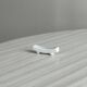 Set of white porcelain chopstick holders