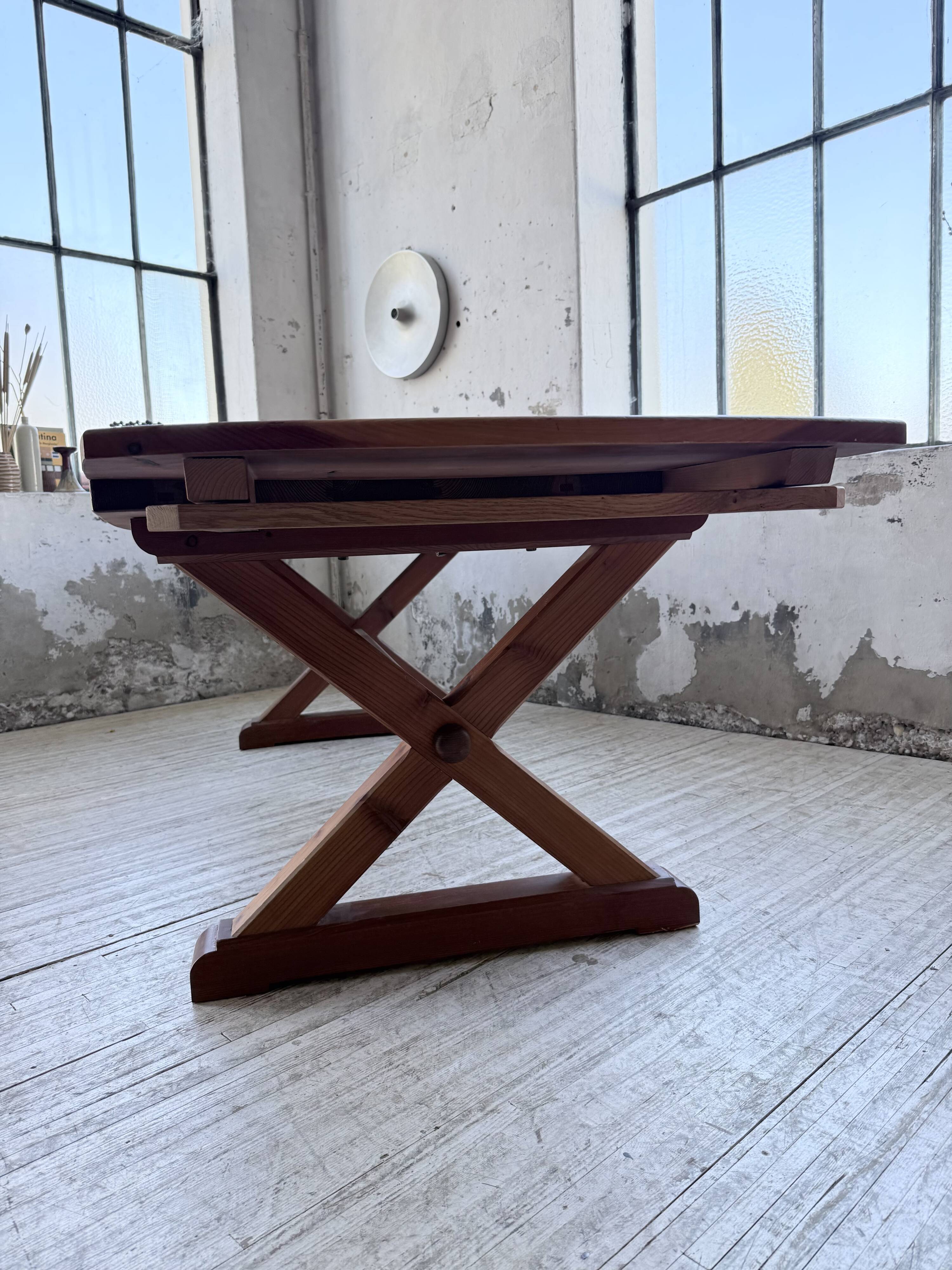 Mountain furniture set with table and 8 chairs Malmvall.