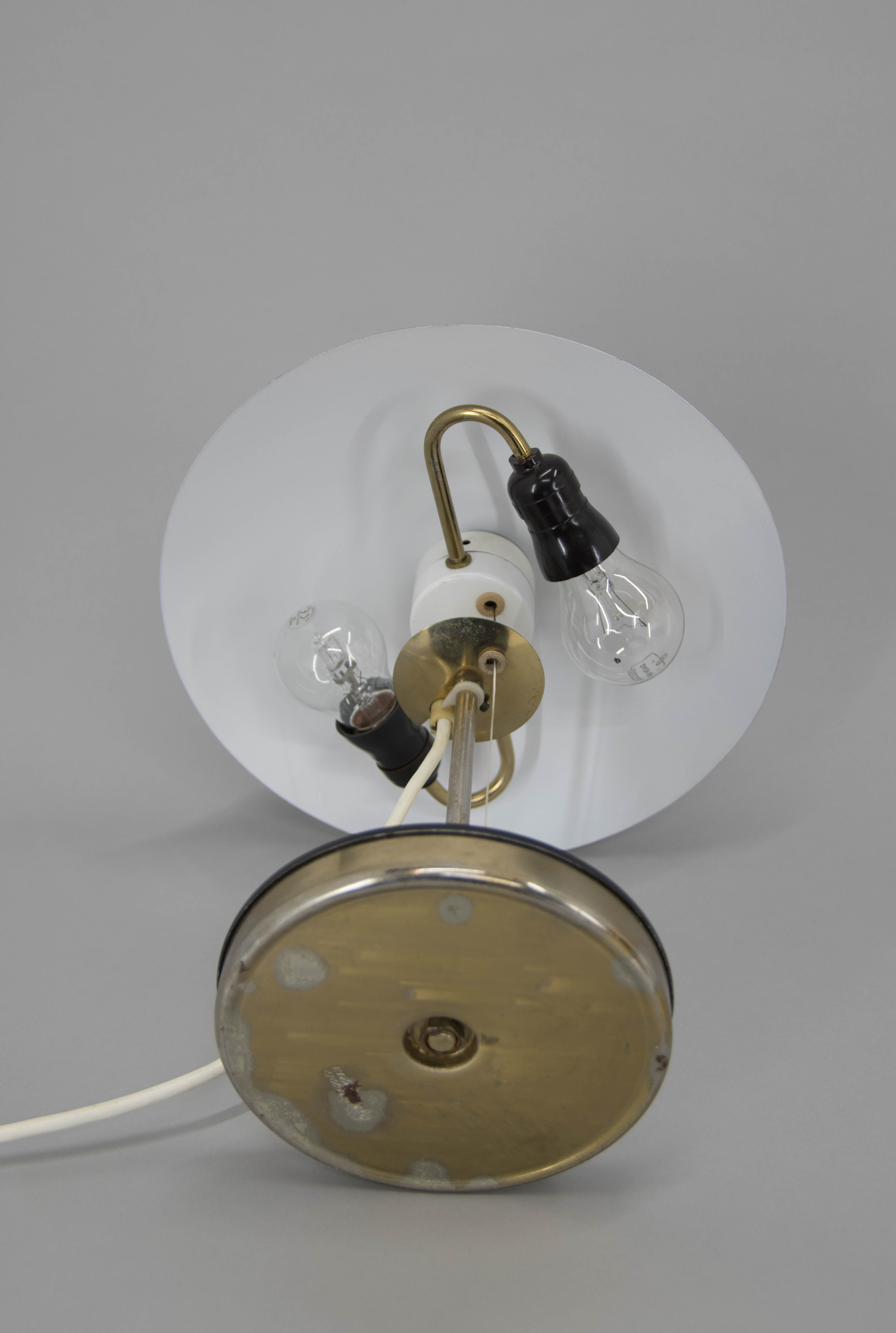 Art Deco Table Lamp, Czechoslovakia, 1950s