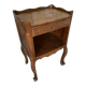 Chevet, table de nuit 1 tiroir, 1 étagère en bois de style Louis XV par Riskoff