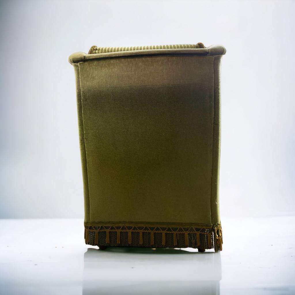 Vintage green single-seater / armchair / club chair