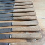 Set of 12 Bakelite knives