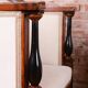 Biedermeier Seating Set in Walnut and Ebony, Austria, 1820s, Set of 3