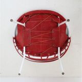 Set of 2 Lusch Balloon Chairs / suede armchairs / cocktail chairs / Mid Century Modern Design / 1960s