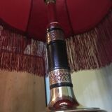 Lampe style victorien rouge