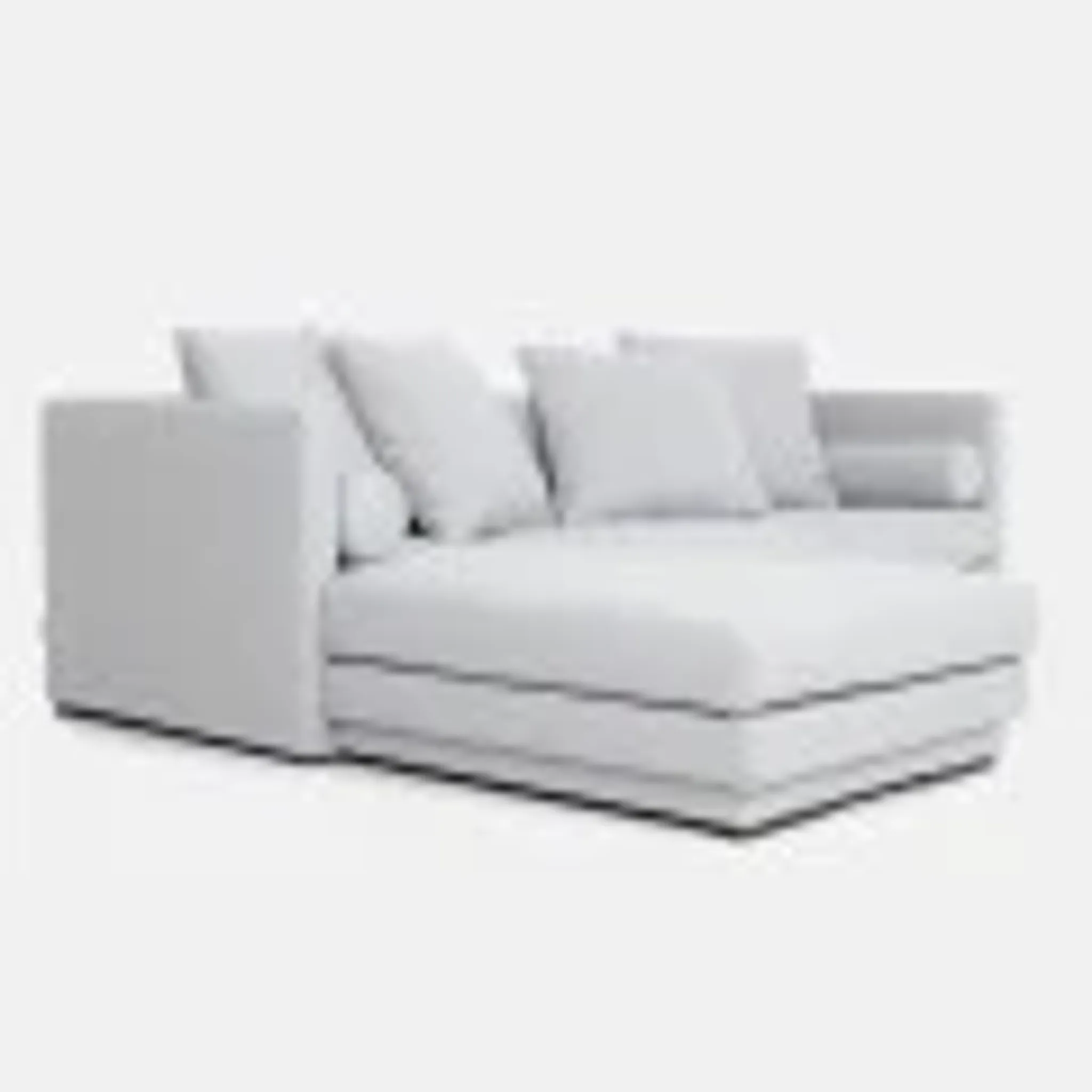 Corner sofa MALMO dove grey, Scandinavian design