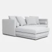 Corner sofa MALMO dove grey, Scandinavian design