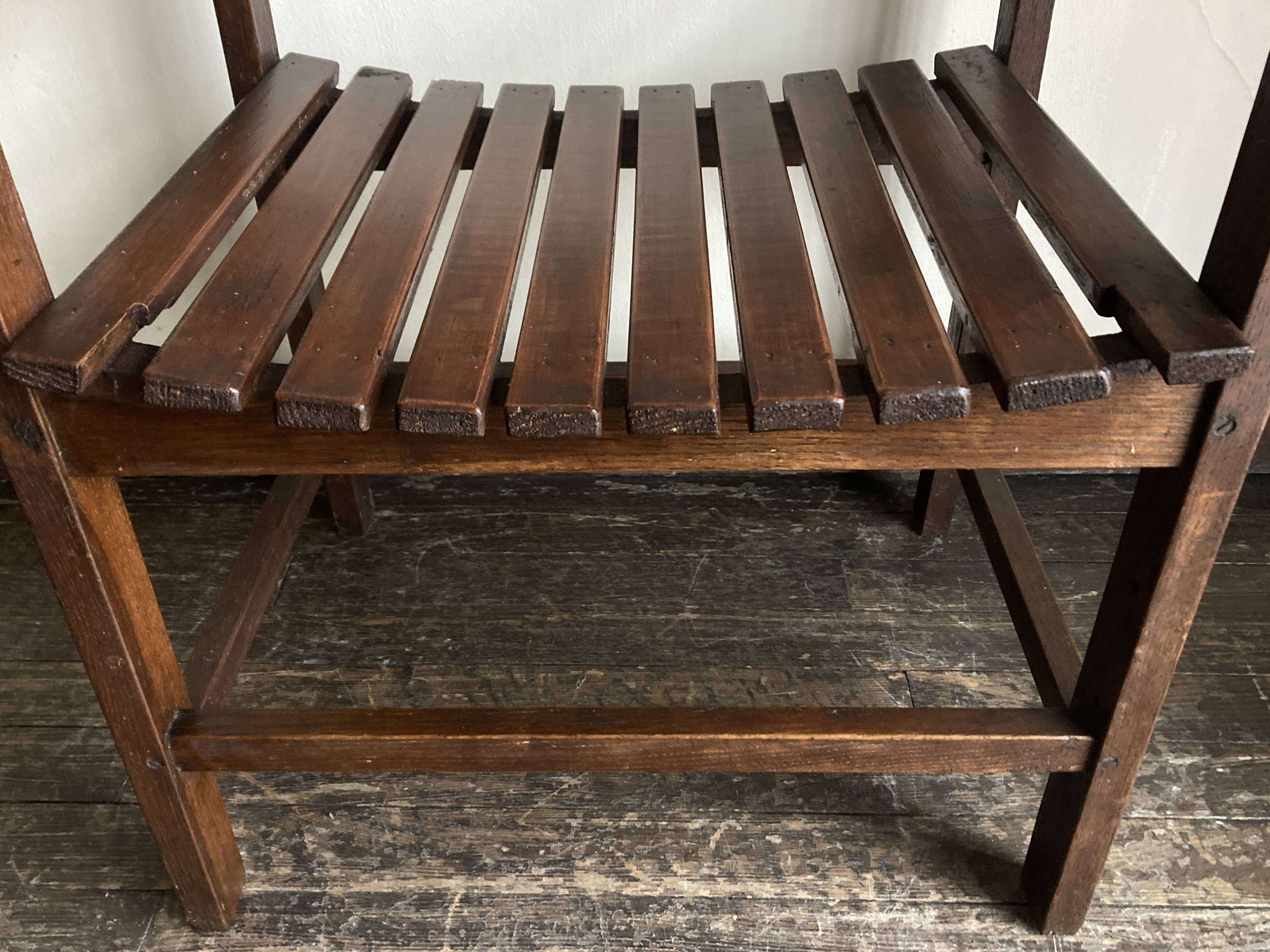 Modernist oak armchair, 1950