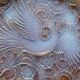 Large glass plate - Signed - P. D'Avesn - Excellent condition