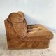 Vintage brown corduroy armchair from the 70s