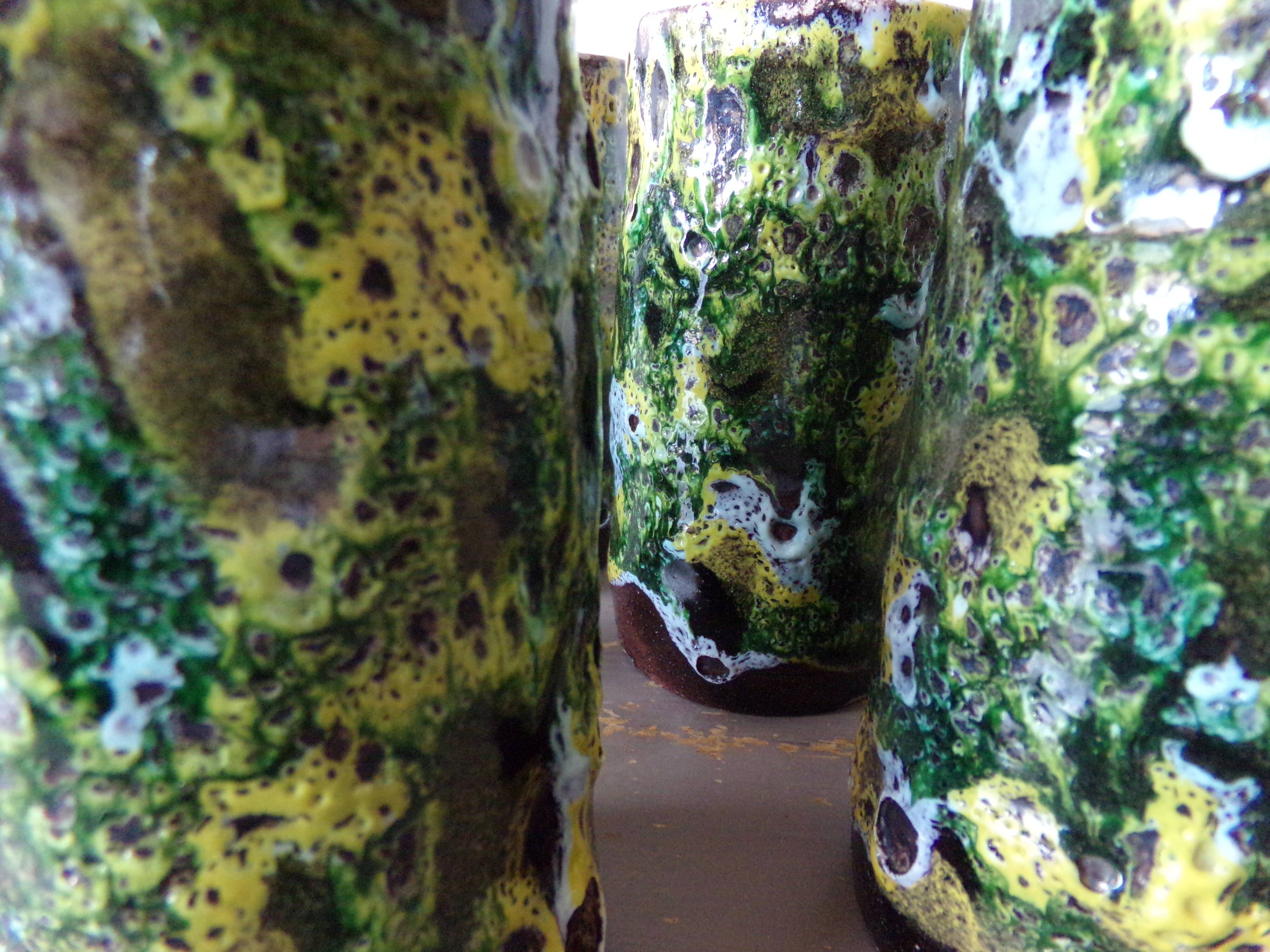 6 ceramic glasses from Toledo