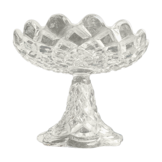 Compotier en cristal Baccarat XIXème