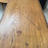 Oak cash register counter from the early 20th century